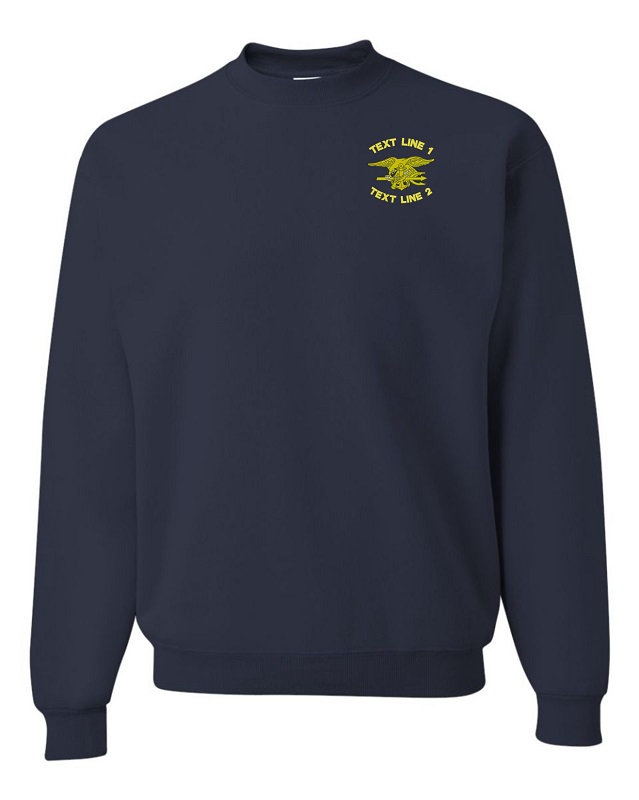 (image for) U.S. Navy Seal Team 1/4 Zip Fleece Sweatshirt